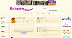 Desktop Screenshot of jewishmag.co.il