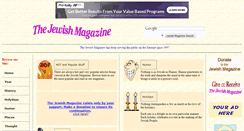 Desktop Screenshot of jewishmag.com